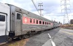 Whippany Railway Museum Polar Express Train crossing Ridgedale Avenue